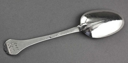 Provincial Brittania Silver Trefid Spoon - Exeter